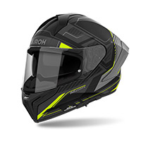 Casco Airoh Matryx Rocket Giallo Opaco