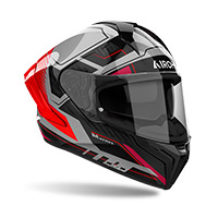 Casco Airoh Matryx Rocket Rosso - img 2