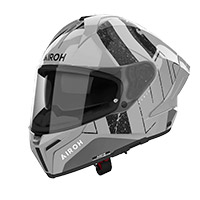 Airoh Matryx Scope Helmet Light Grey Gloss