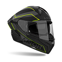Casco Airoh Matryx Sentinel Giallo Opaco - img 2