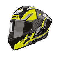 Casque Airoh Matryx Sentry jaune