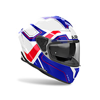 Casco Airoh Spark 2 Dart Blu Rosso - img 2