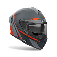 Casco Airoh Spark 2 Spinner Arancio Opaco - img 2