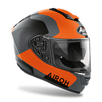 Casco Airoh St.501 Dock Arancio Opaco Donna