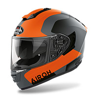 Casco Airoh St.501 Dock Arancio Opaco Donna