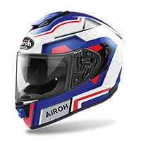 Airoh ST.501スクエアヘルメットブルーレッド