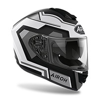 Casco Airoh St.501 Square Nero Opaco