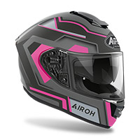 Casco Airoh ST.501 Square rosa opaco - 2