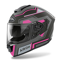 Airoh St.501 Square Helmet Pink Matt Lady