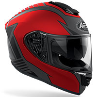 Casco Airoh St 501 Type Rosso Opaco