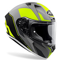 Casco Airoh Valor Wings Giallo Opaco - img 2