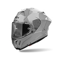 Casco Airoh Gp 800 Color Cement Grigio