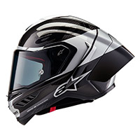 Casque Alpinestars Supertech R10 Element argent brillant - 3