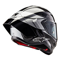 Alpinestars Supertech R10 Element Helmet Silver Gloss - 4