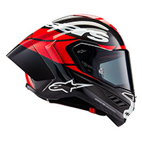 Casque Alpinestars Supertech R10 Element Rouge Brillant