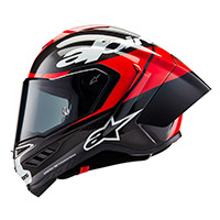 Alpinestars Supertech R10 Element Helm rot glänzend - 3