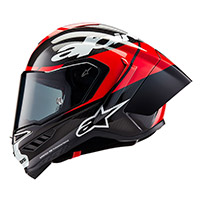 Casco Alpinestars Supertech R10 Element rojo brillo - 3