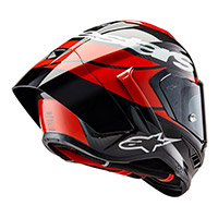 Alpinestars Supertech R10 Element Helmet Red Gloss - 4