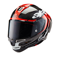 Casco Alpinestars Supertech R10 Element rojo brillo