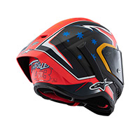 Alpinestars Supertech R10 Miller Replica Helmet Matt - 4
