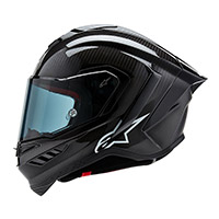 Alpinestars Supertech R10 Solid Helmet Black Gloss - 3