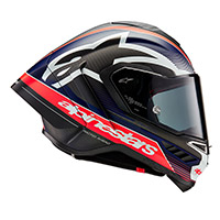 Alpinestars Supertech R10 Team Helmet Blue Matt - 3