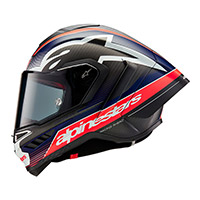 Alpinestars Supertech R10 Team Helmet Blue Matt - 4