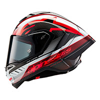 Alpinestars Supertech R10 Team Helmet Red Gloss - 3