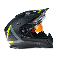 Amoq Adaptor Helmet Black Yellow