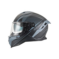 Casco Apex Fi200 Madrid Grigio Nero