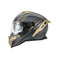 Casco Apex Fi200 Madrid Nero Oro