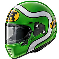 Casco online arai verde