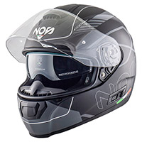 Nos Ns 6 Cayman Helmet Matt