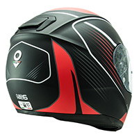 Casco Nos Ns 6 Typhoon Rosso Opaco - img 2