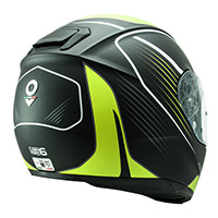 Casque Nos Ns 6 Typhoon Jaune Mat