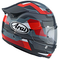 Arai Quantic アブストラクト ヘルメット レッド - 2