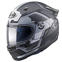 アライクォンティックフェイスヘルメットグレー