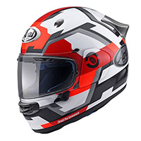 アライクォンティックフェイスヘルメットレッド
