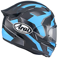 Casco Arai Quantic Robotik azul