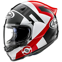 Arai Quantic スペース ヘルメット レッド