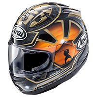 Casco Arai RX-7V Evo Pedrosa Gold Spirit