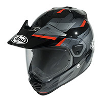 Casque Arai Tour-X 5 Anodize rouge