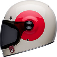 Bell Bullitt Tt Vintage Helmet White Red