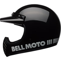 Casco Bell Moto-3 Classic Ece6 Nero Lucido - img 2