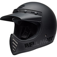 Bell Moto-3 Classic Blackout ECE6 ヘルメット ブラック マット