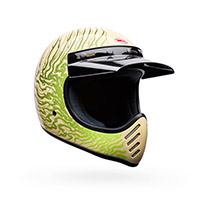 Bell Moto-3 ECE6 Grime Helmet white