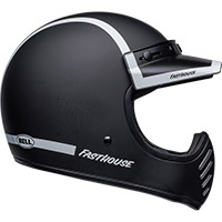 Casco Bell Moto-3 Fasthouse Old Road Nero Bianco