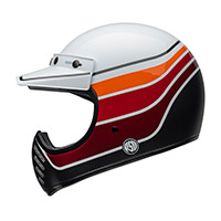 Casco Bell Moto-3 Rsd Saddleback ECE6 blanco negro - 3