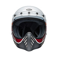 Bell Moto-3 Rsd Saddleback Ece6 Helmet White Black - 4
