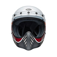 Bell Moto-3 Rsd Saddleback ECE6 Helm weiß schwarz - 4